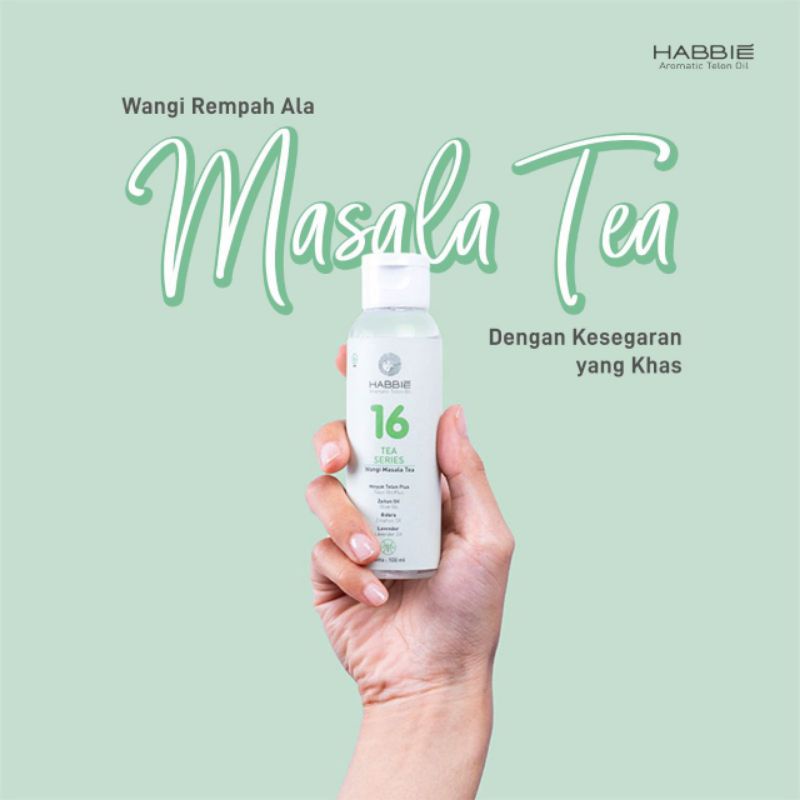 Habbie Minyak Telon Aroma Teh/ Tea Aromatic Telon 100ml