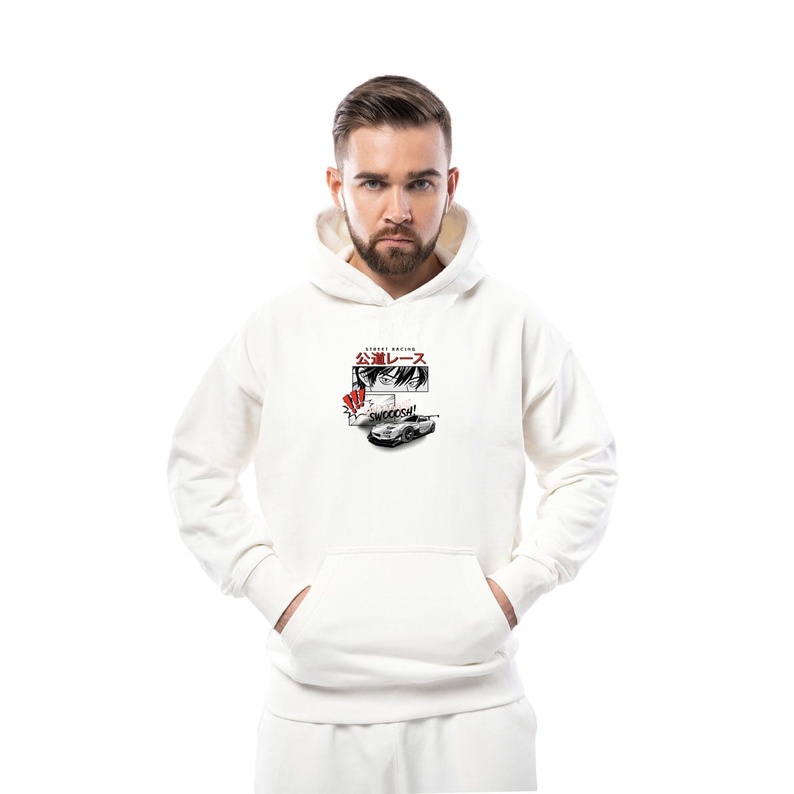 SWOOSH STREET RACING SWEATER HOODIE UNISEX (V1)