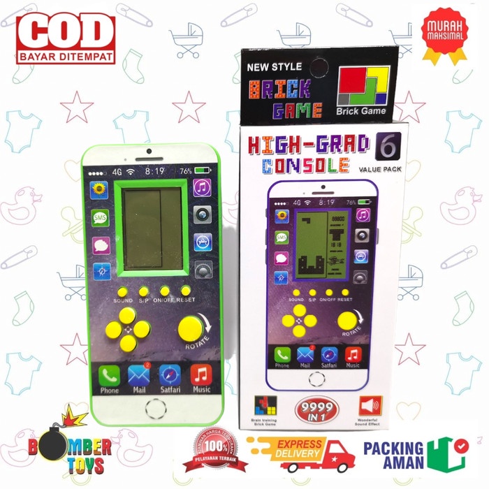 MAINAN ANAK GAME TETRIS NOSTALGIA KADO COWOK CEWEK GAMEBOI GAMEWATCH