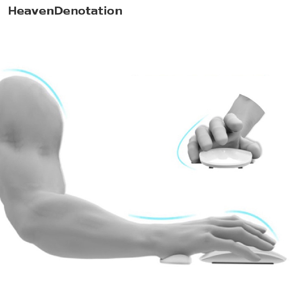 [HeavenDenotation] 1pcs Mouse Wrist Rest Silikon Hand Cushion Soft Pad Tahan Lama Kantor Palm/Tangan/Pergelangan Tangan Mendukung Gerakan Dengan Pergelangan Tangan Komputer Mouse Pads HDV