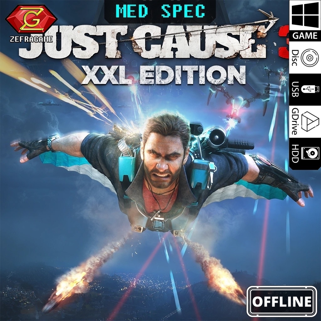 JUST CAUSE 3 XXL Edition PC Full Version