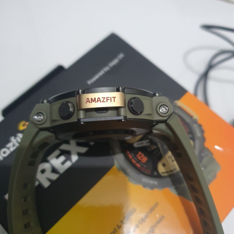 smartwach amazfit t-rex trex t rex 2 second like new garansi on