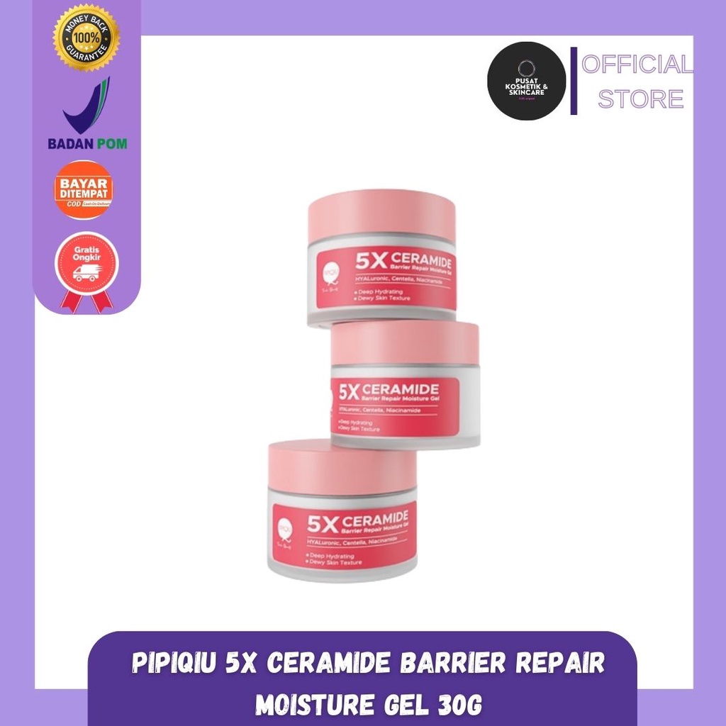 Pipiqiu 5x Ceramide Barrier Repair Moisture Gel 30g