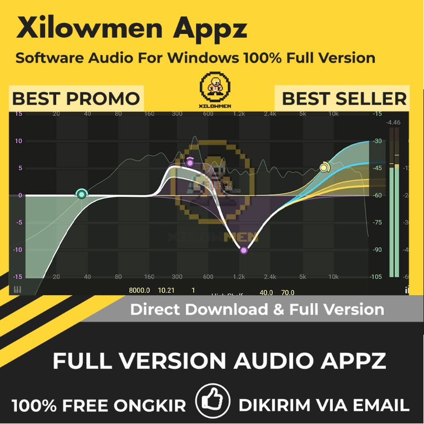 [Full Version] Crave DSP Crave EQ Pro Lifetime Audio Software WIN OS