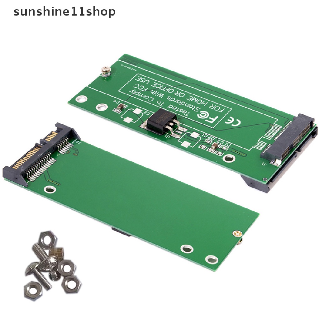 Sho SATA 22p7+15ke MSATA Mini PCI-E PCBA Rakit Saja Untuk UX31 UX21 XM11 SSD Solid State Disk N