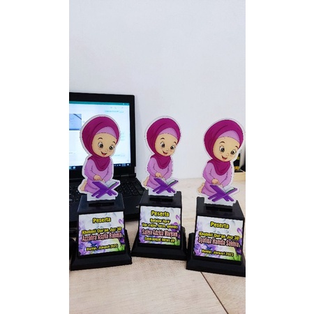 Piala MTQ / Piala Tahfidz Piala Mengaji piala Lomba baca Al Qur'an / Piala Hafalan surat Piala Khata