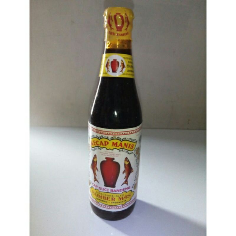 

kecap manis botol cap guci bandeng kemasan 600ml