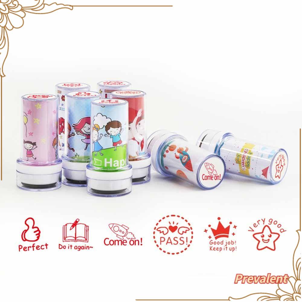 Preva Commentary stamp DIY Siswa Bab Fotosensitif Mainan Anak Perangko Scrapbooking Stamper Kartun Perangko Mengajar stamp