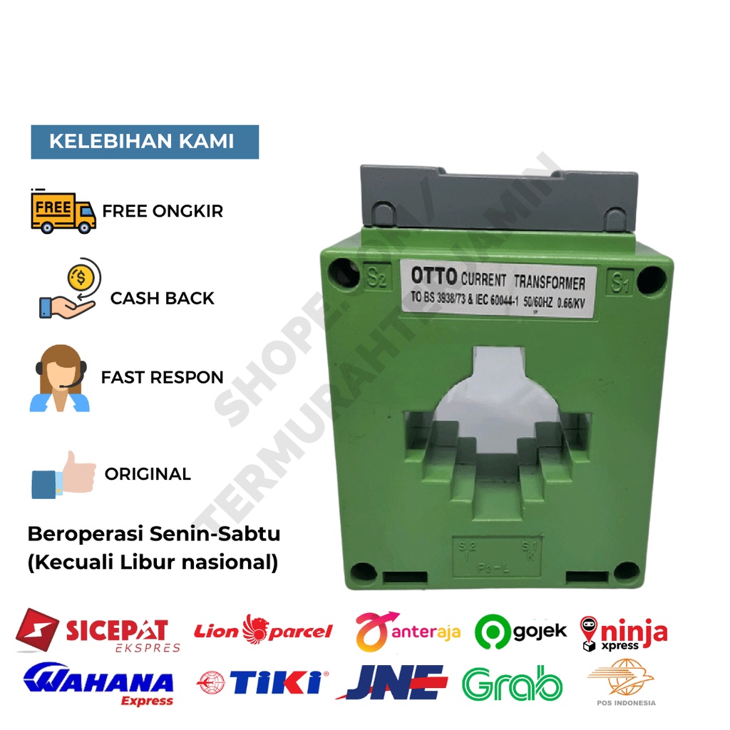 OTTO CURRENT TRANSFORMER CT MSQ-40 CT-300/5A