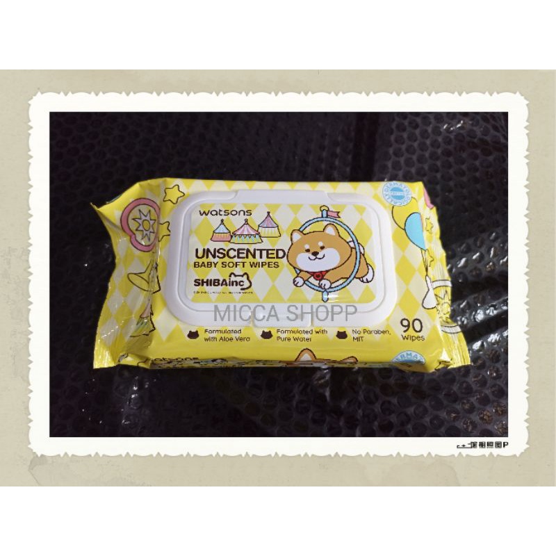 TISSU BASAH SHIBA / TISSU BASAH BABY / TISU BASAH 1pax isi 90s / TISSU BASAH BAYI / TISSU BASAH