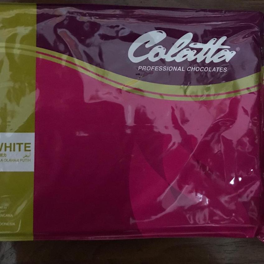 

◘ Colatta Chocolate Compound White 1kg - Coklat Colatta ➶