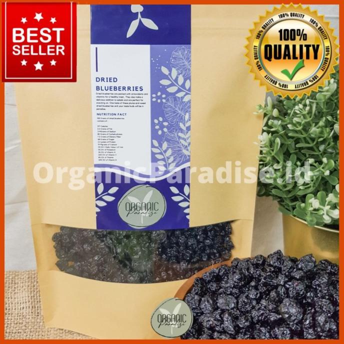 

Dried blueberry 500gr / Blueberry Kering 500 gr Premium TERLARIS