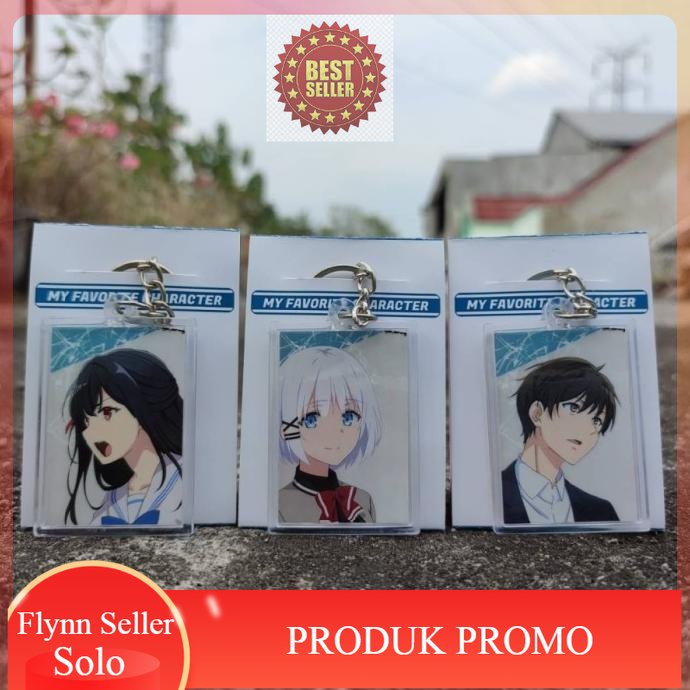 Gantungan Kunci Murah Anime Tantei wa Mou Shindeiru - Keychain Siesta