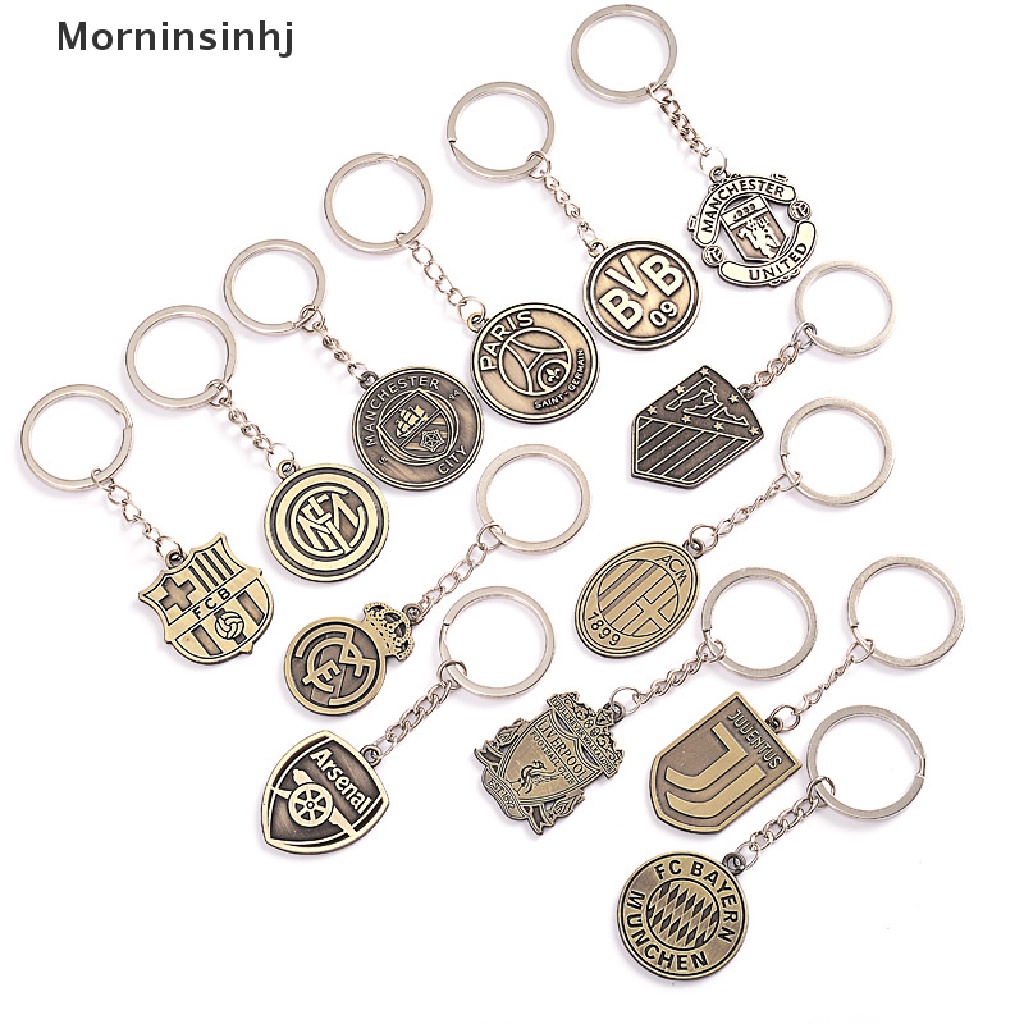 Mornin Logo Tim Klub Bola Gantungan Kunci Metal Keyholder Gantungan Kunci Mobil Untuk Eropa Countris Football Club Souvenir Untuk Fans Sepak Bola Sepak Bola id