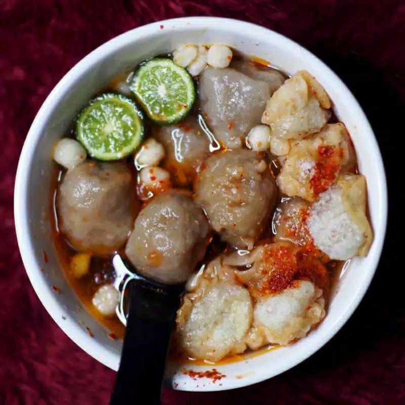 

Baso Aci Tulang Rangu Cemilan.Cepuluh