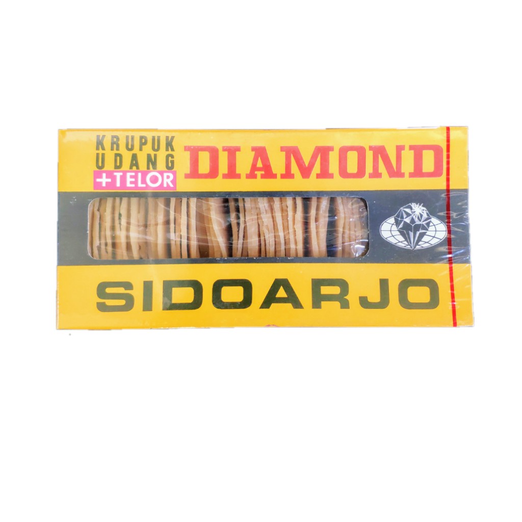 DIAMOND KUNING Kerupuk Udang Sidoarjo Asli Kotak 500g