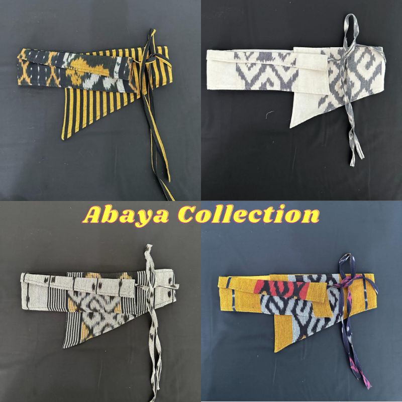 Obi belt tenun - Obi belt - Obi belt unisex - Obi belt pria/wanita- ikat pinggang tenun murah