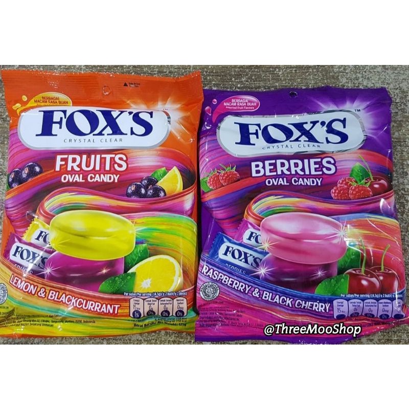 

Permen Foxs isi 125 gr