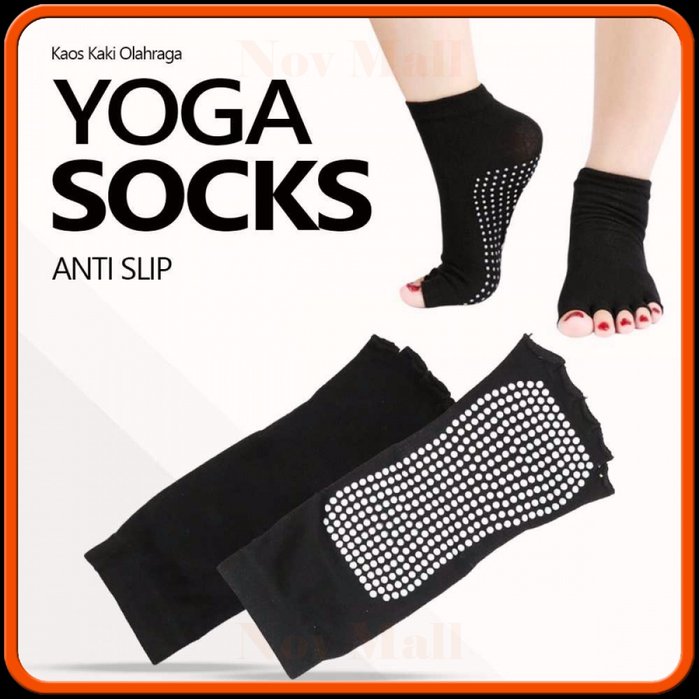 Kaos Kaki Olahraga Anti Slip Sporty Yoga Socks -SP490