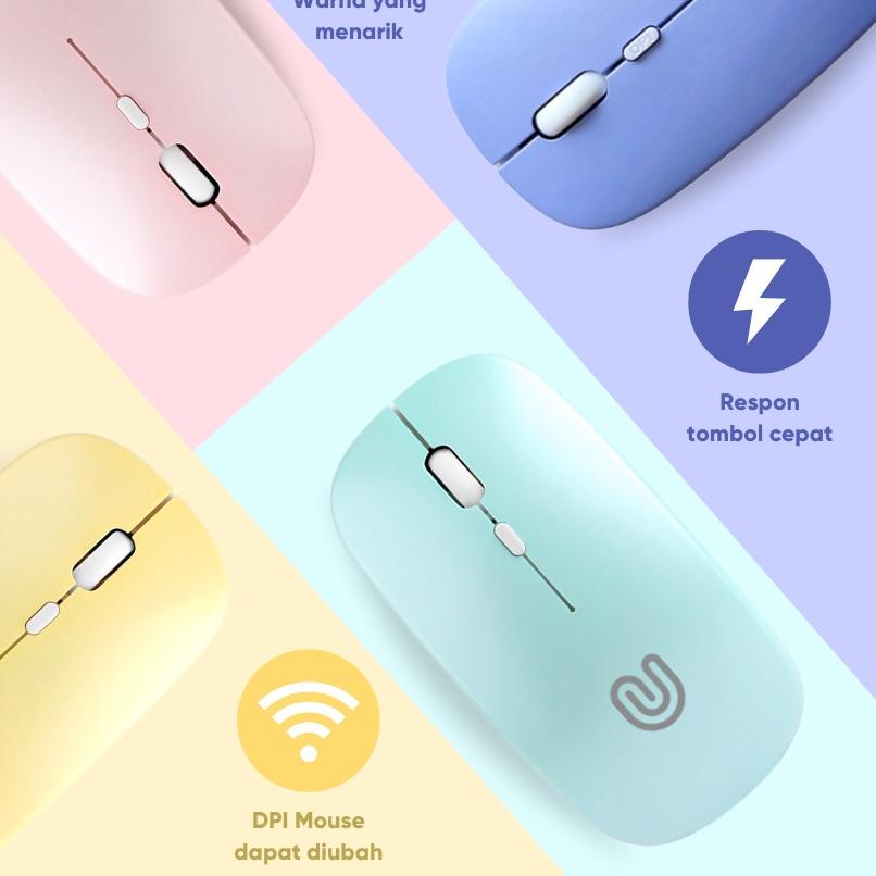 ♀ Wireless Mouse Unitech  - Wireless Mouse M2 ⅍