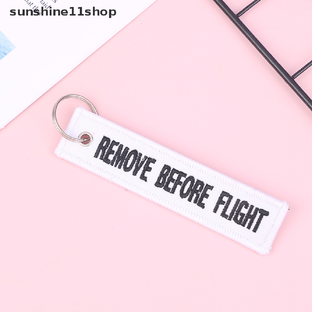 Sho Lepas Sebelum Nyala Gantungan Kunci Mobil Hadiah Penerbangan Keyring Key Tag Holder N