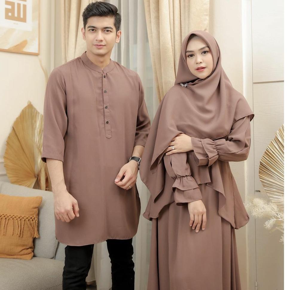 HARGA TERMURAAH R.A - Ria Ricis Couple l Setelan Baju CP Ricis Ryan Lebaran Couple Fashion Terbaru