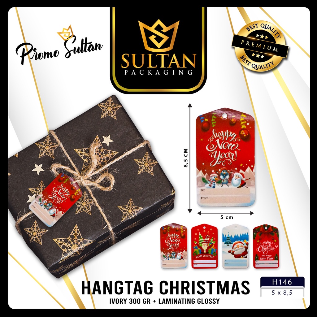 

Hangtag Natal/Hangtag Merry Christmas/Aksesoris Natal/Hiasan NatalH146 - H146