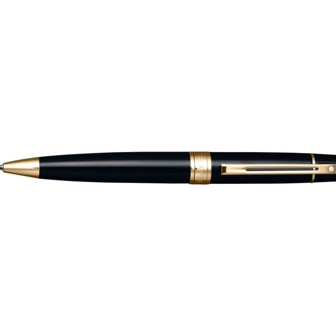 

Sheaffer 300 Glossy Black with Gold Tone Ballpoint Pen