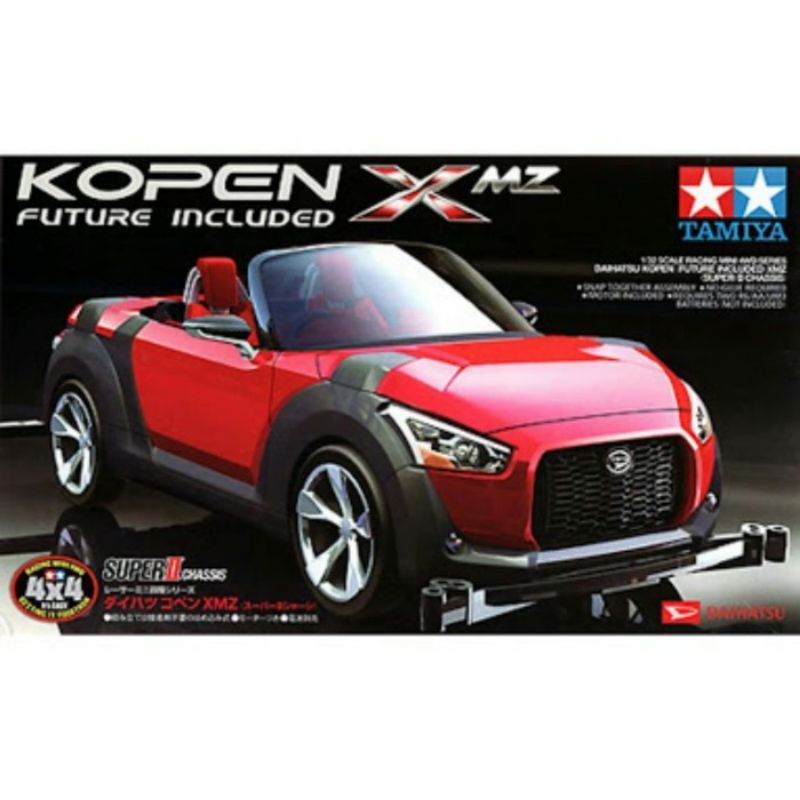 TAMIYA 18082 4WD DAIHATSU KOPEN F1 XMZ (SUPER 2 CHASSIS)