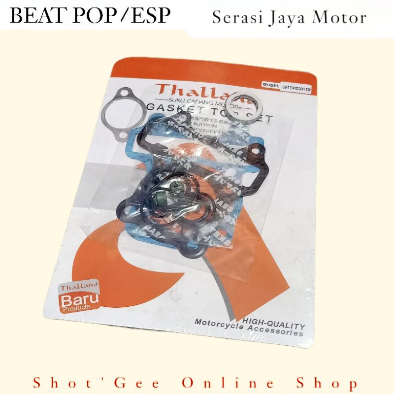 PAKING TOPSET BEAT F1 ESP/BEAT POP / PACKING GASKET TOP SET BEAT ESP/POP/SCOOPY ESP F1/STREET ESP F1