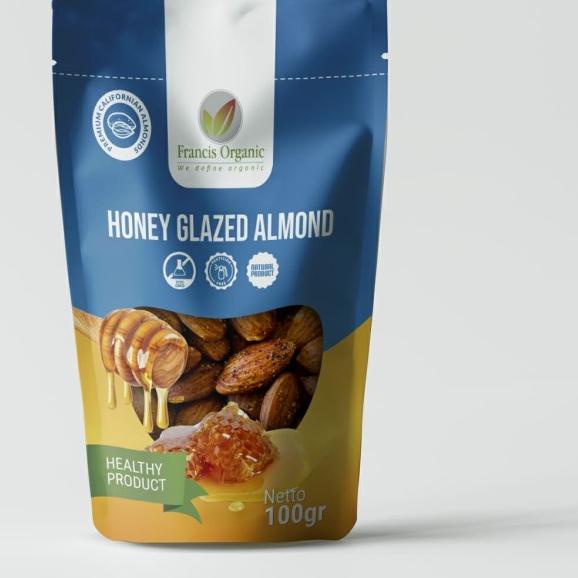

➦ Francis Organic - Honey Glazed Crunchy Almonds - Pocket Size by Francis Organic ➲