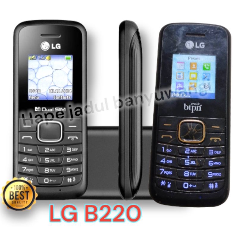 LG b220 original HP bandel awet dan dual SIM