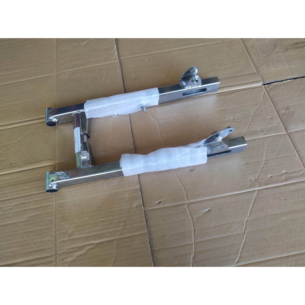 SWING ARM JUPITER Z VEGA R CROME &amp; SILVER STANDARD BAHAN BESI TEBAL MERK MSJ