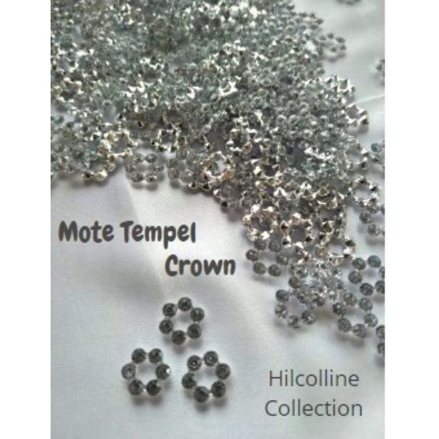 Mote Tempel Matahari | Mote Belah 12mm ( 120pcs )