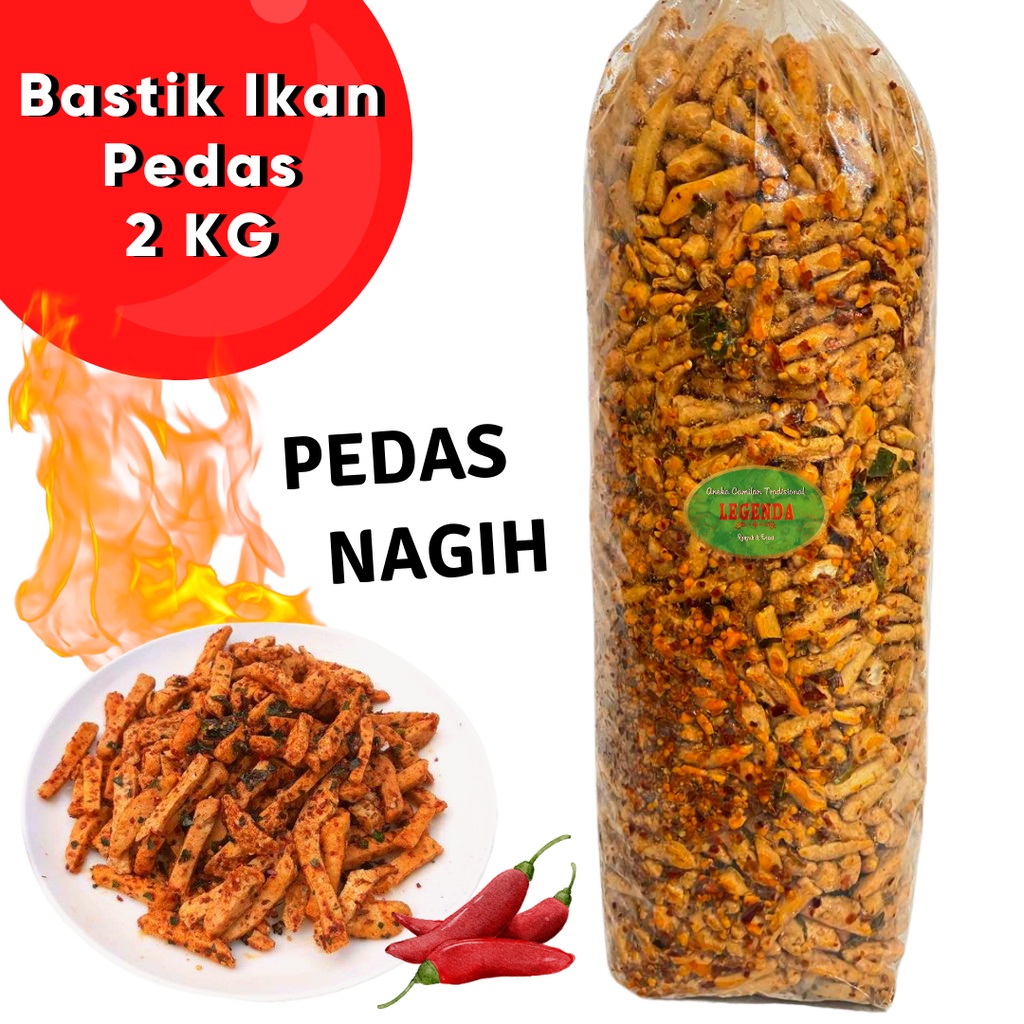 

Bastik Ikan Daun Jeruk 1 KG Kilogram bakso goreng stik