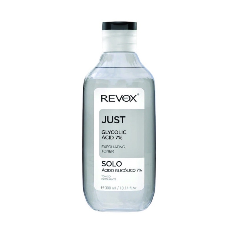 REVOX B77 JUST Glycolic Acid 7% Tonic 300ml PRELOVED