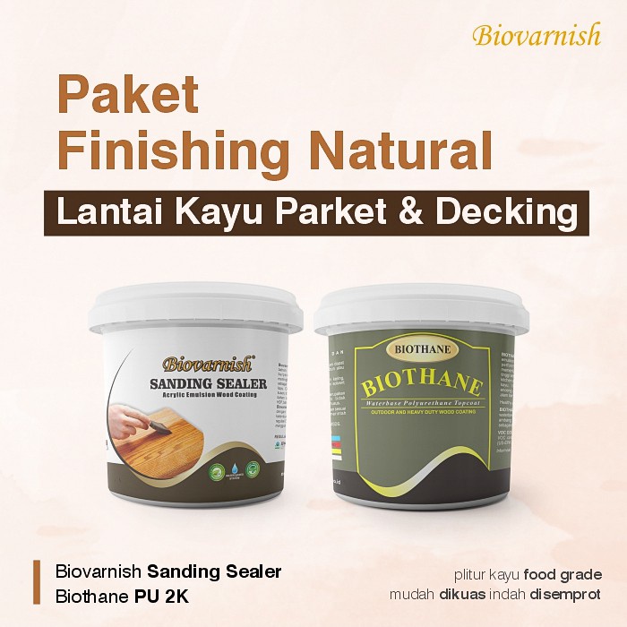 Paket Finishing Natural Lantai Kayu Parket Decking & Funiture Outdoor