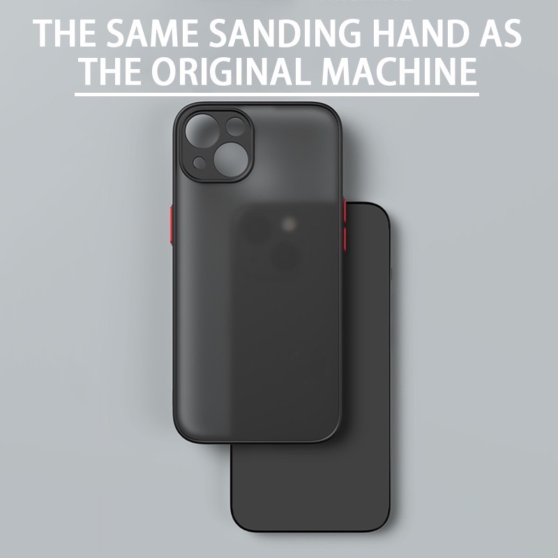 IPHONE Casing Ponsel Hawkeye Perasaan Kulit Yang Stylish, Simple Dan Serbaguna Untuk Iphone14 13 12 11 Pro Max X XS Max Xr7 8 Plus Perasaan Kulit