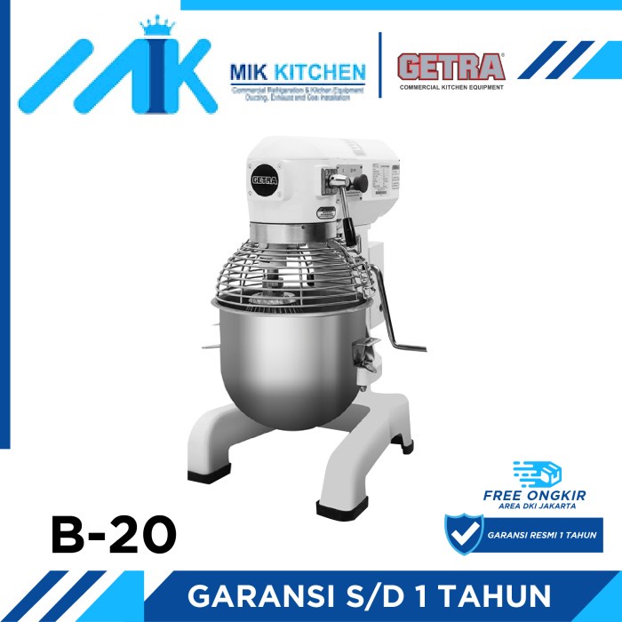 Terlaris Planetary Mixer Getra B20 / B 20