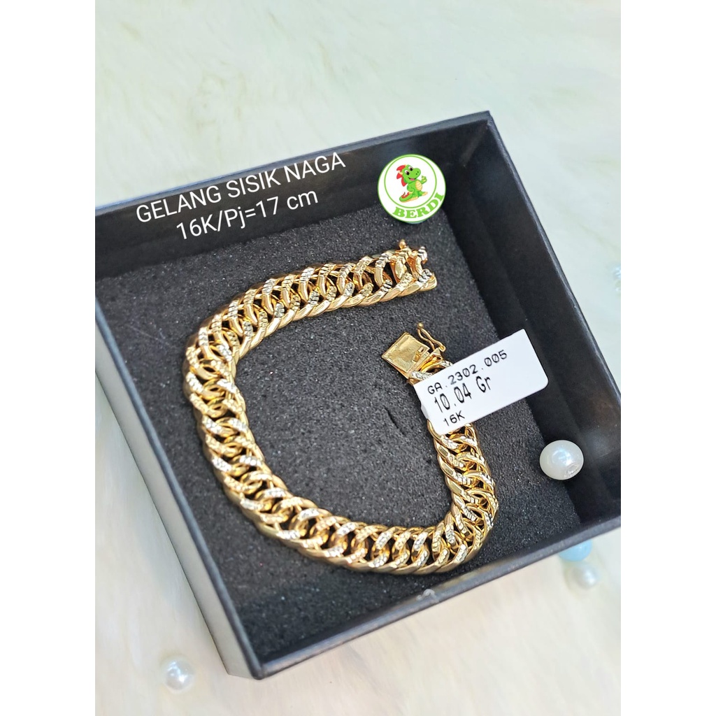 Gelang sisik naga kadar 700 16k