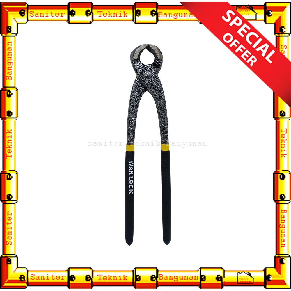 Tang Gegep 9 Inch Warlock kakaktua Catut Pencabut Paku