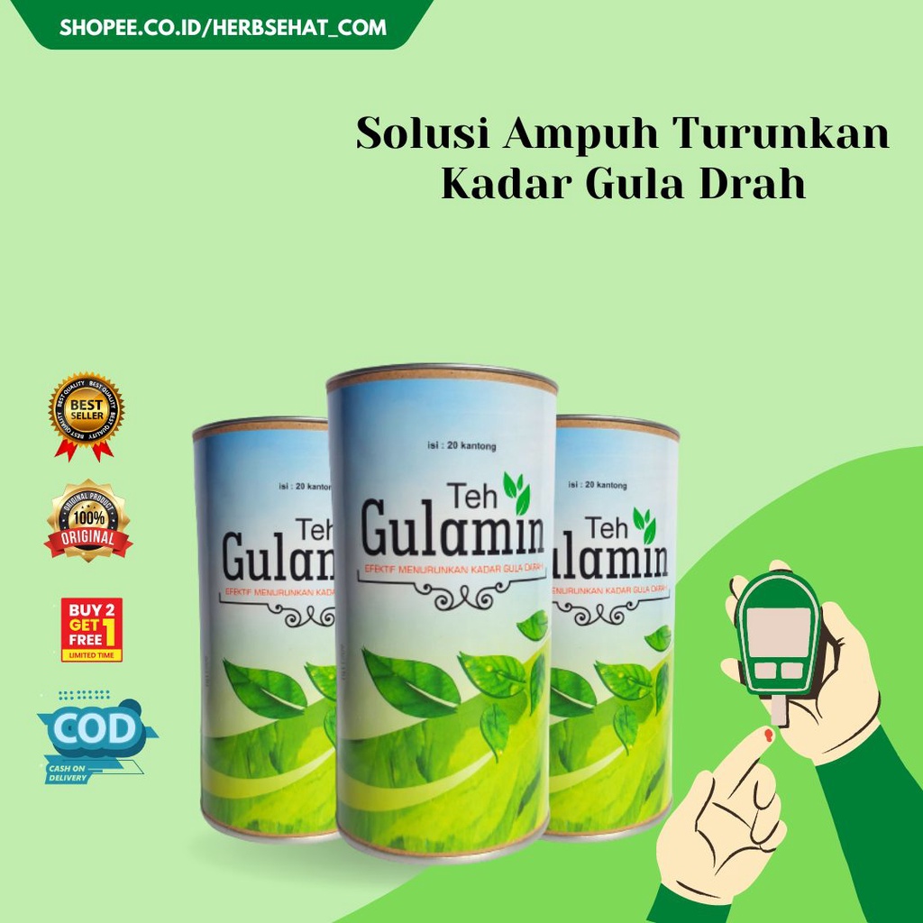 

Teh Gulamin Terbukti atasi Diabetes dan Normalkan Kadar Gula Darah Kencing Manis