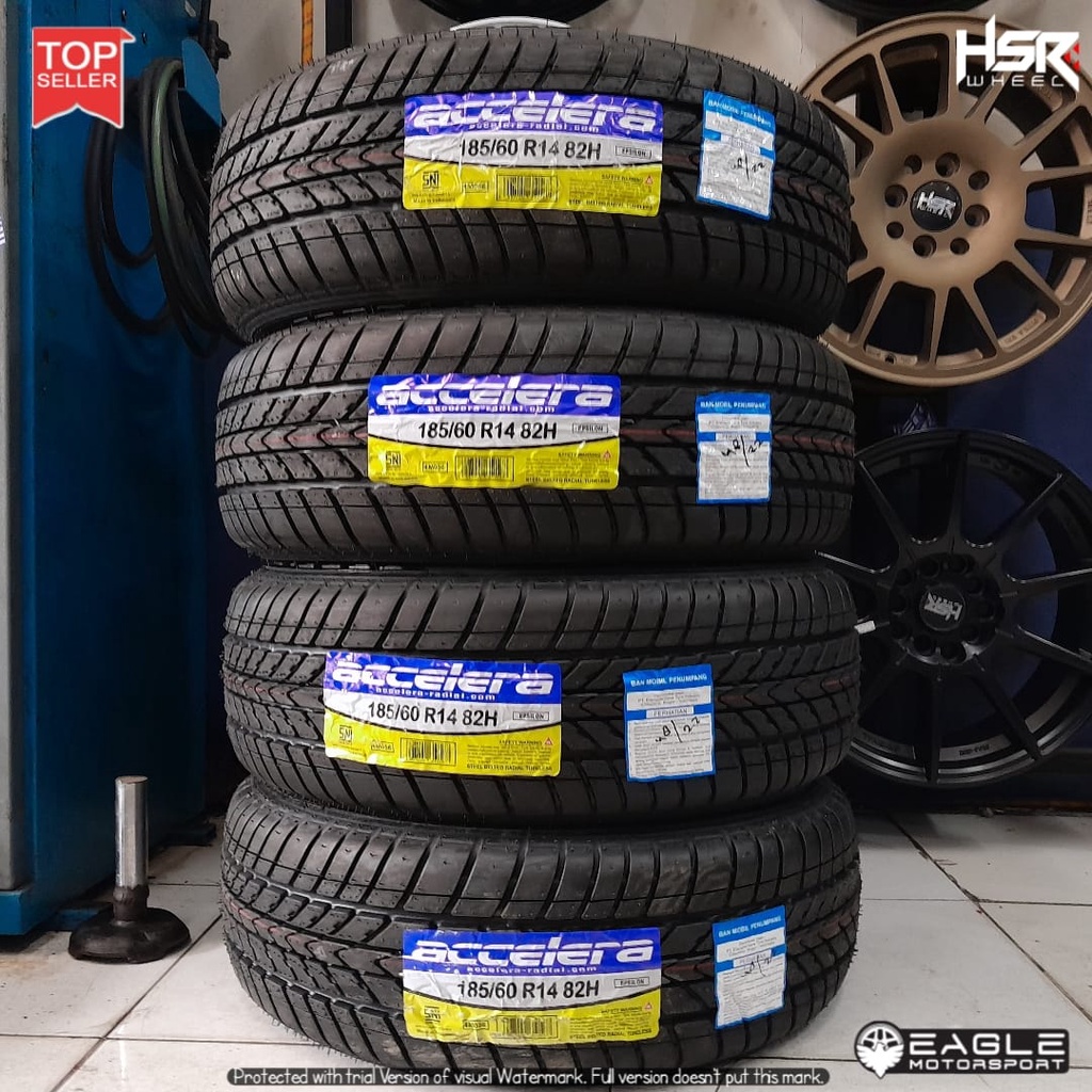 BAN MOBIL MURAH ACCELERA EPSILON 185 60 R14 BAN MOBIL TUBELES