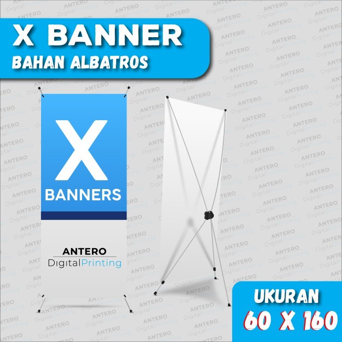 

[[JNT COD]] CETAK X-BANNER 60x160 - Albatros