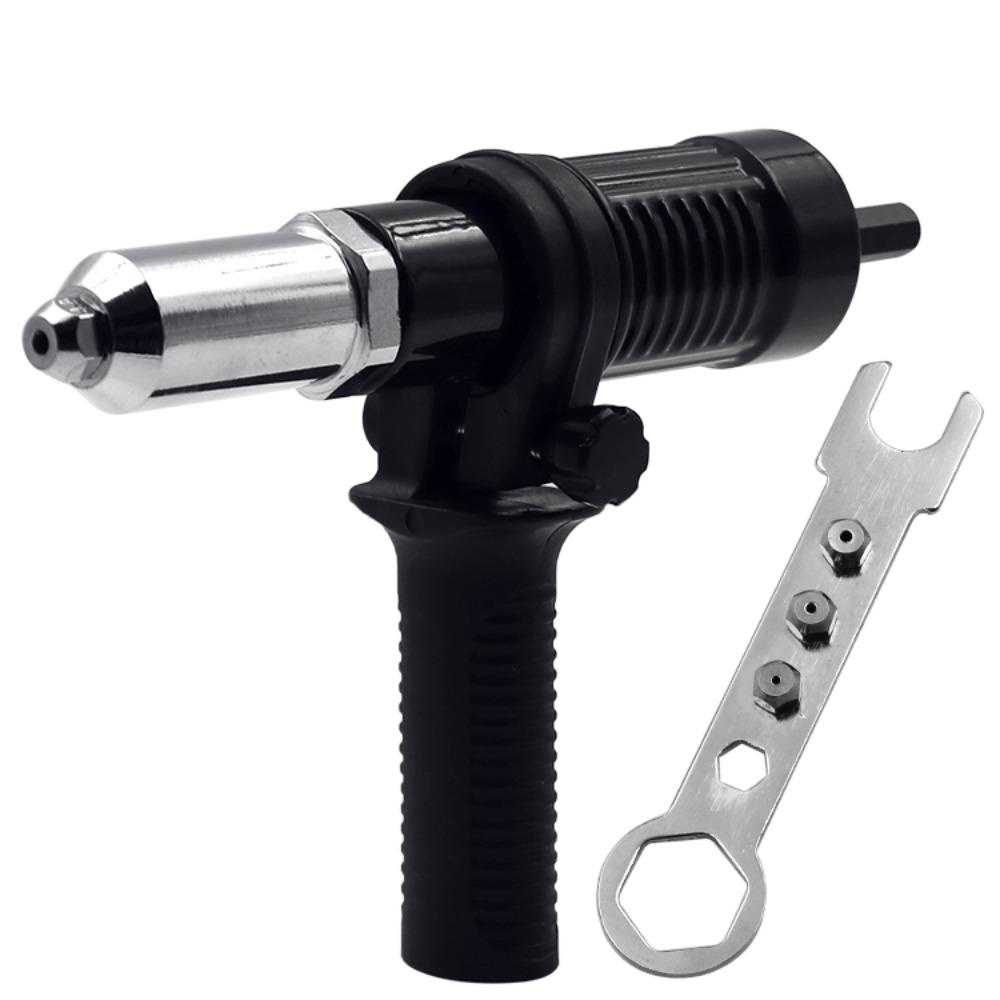 Lanfy Electric Riveting/Paku Tembak Listrik Elektrik|Riveting Tool Riveter Adaptor Sambungan Bor Riveting Insert Nut Tool Air Nailer
