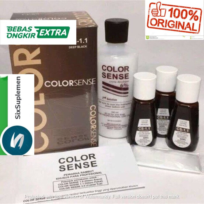 ✿ BISA COD✿ Nr Color Sense ColorSense Toning Cat Rambut