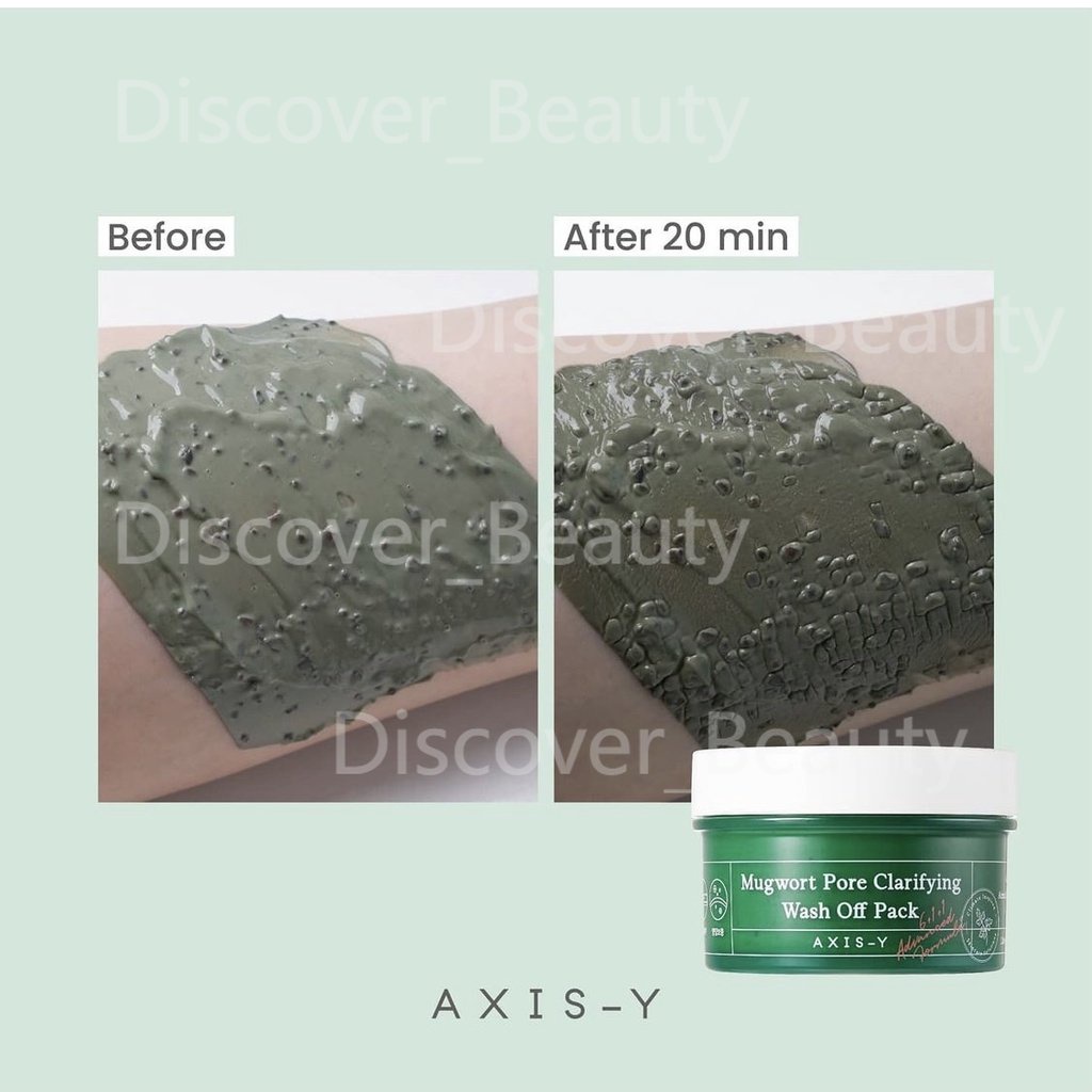 [COD]AXIS-Y Dark Spot Correcting Glow Serum 50ml/AXIS Y Mugwort Pore Clarifying Wash Off Pack 100ml