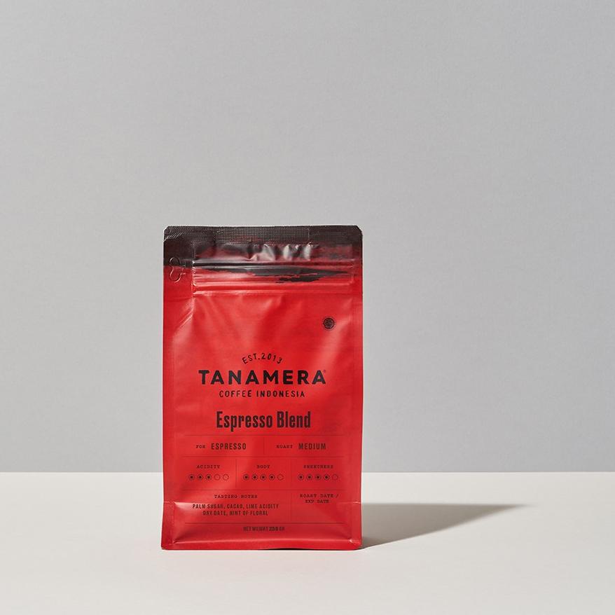 

☉ Kopi Arabika Tanamera Coffee Espresso Blend 250 Gr ◙