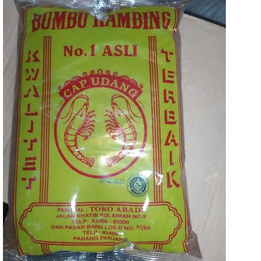 

✹ bumbu pemasak kambing cap udang 1kg ➩