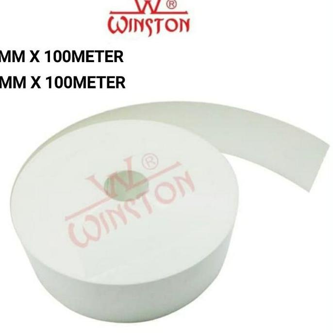 ✶ Vinil Putih Dop Dof Edging Putih Plimir PVC Roll 100meter ♠